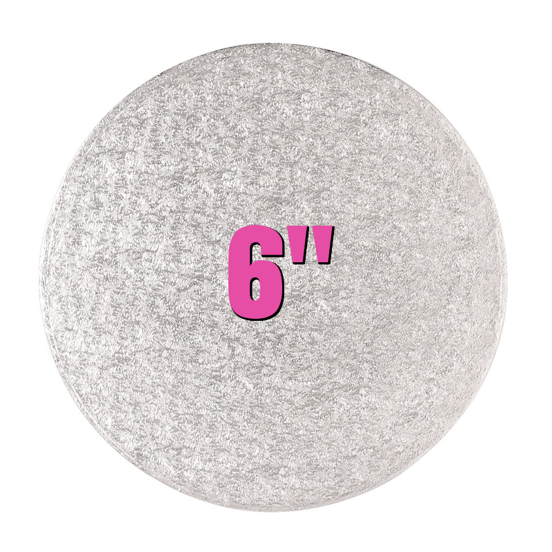 6'' Round Turn Edge Cake Cards (1.75mm) - Bakeworld.ie