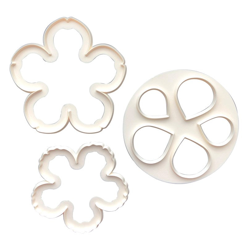 FMM - A Very English Rose Cutter - 3 Set