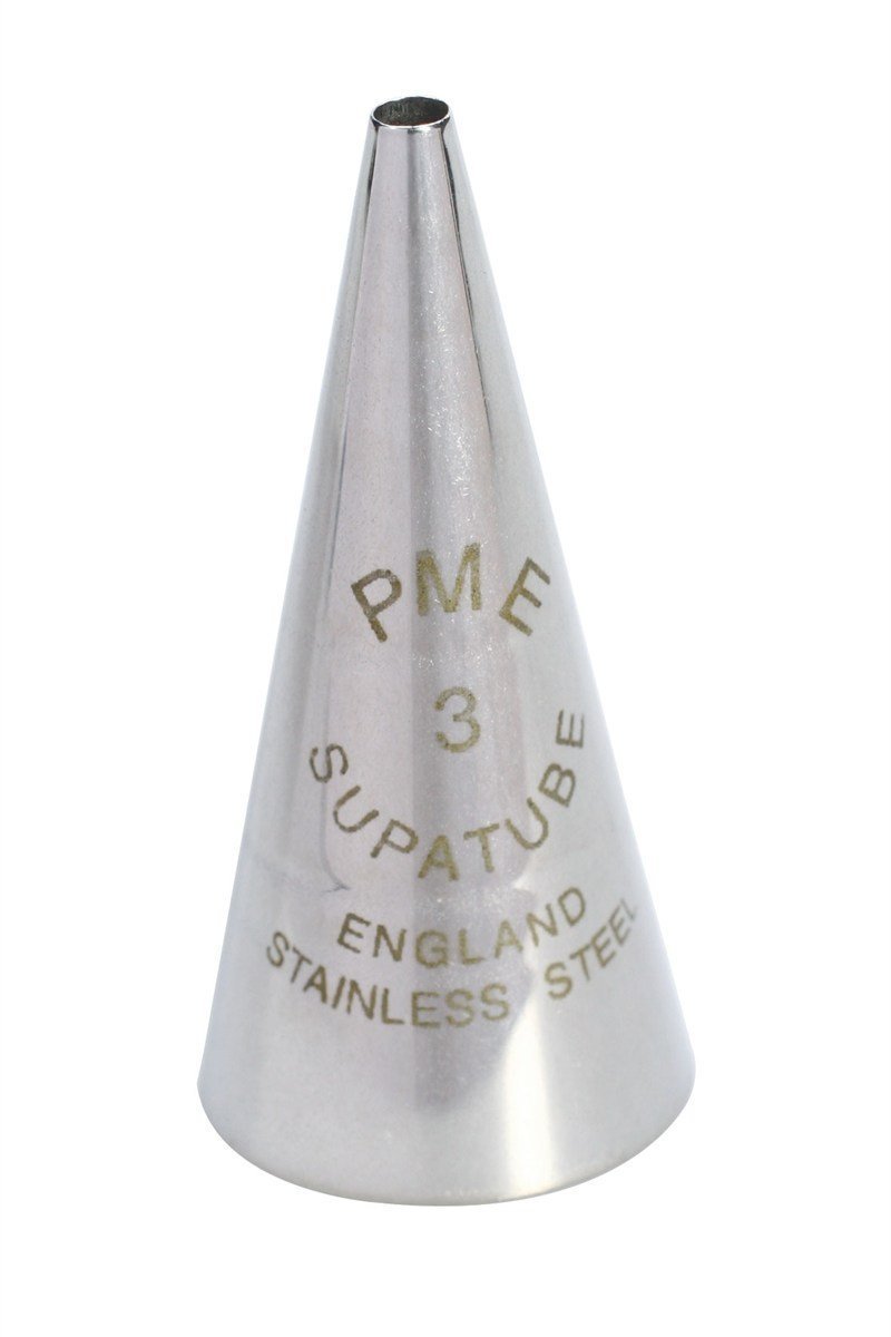 PME Supatubes Seamless Stainless Steel Icing Tube - ST3