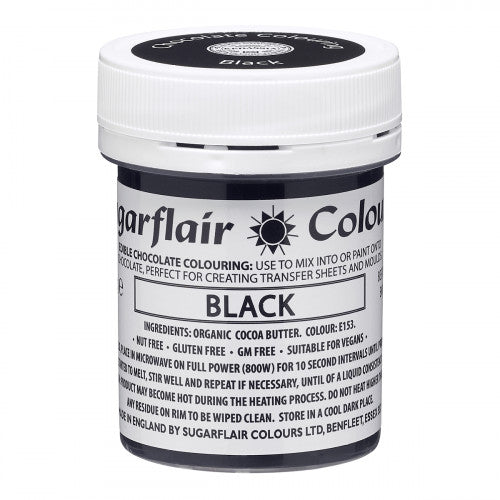 Sugarflair Chocolate Colouring Black 35g