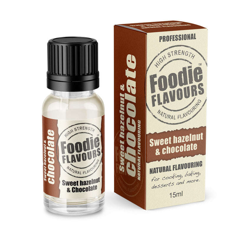 Sweet Hazelnut & Chocolate Natural Flavouring 15ml