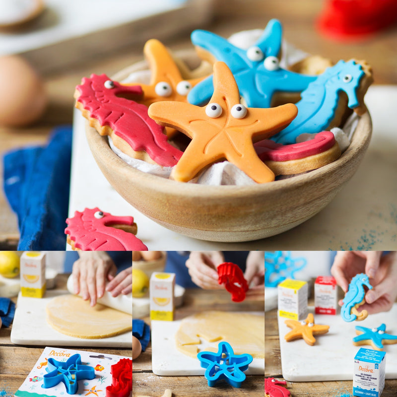 Marine Animals Pastry Cutters
