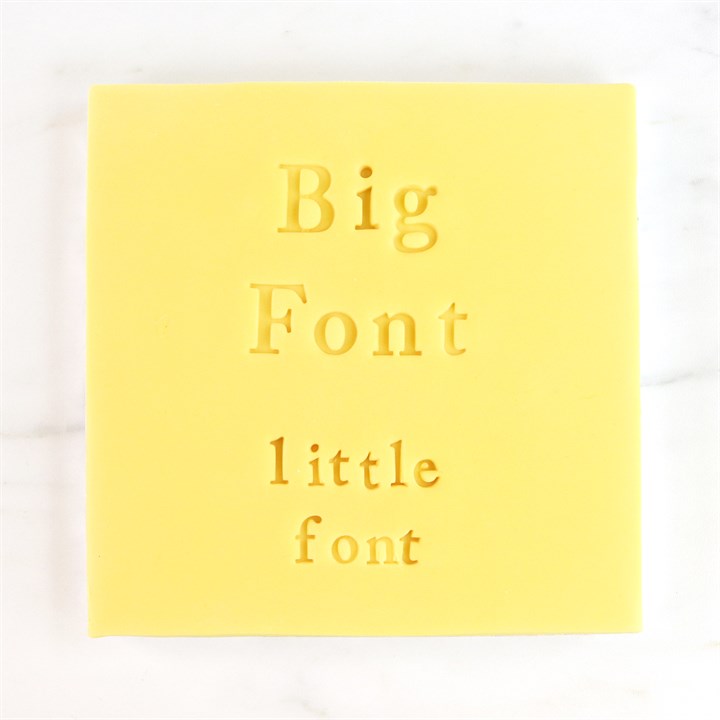PME : Fun Fonts - Cupcakes and Cookies Stamping Set Set 2