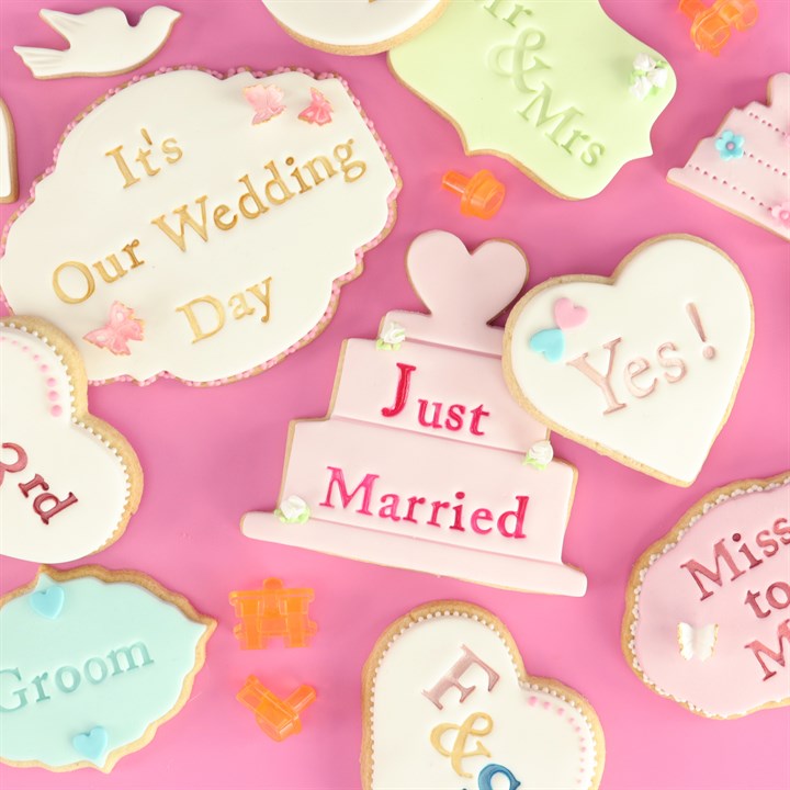 PME : Fun Fonts - Cupcakes and Cookies Stamping Set Set 2