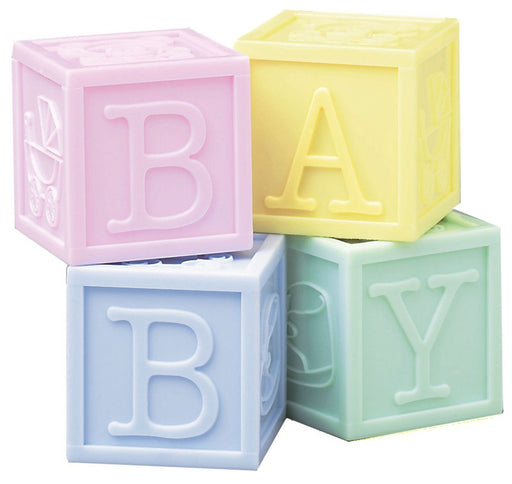 Baby Blocks - Set of 4 - Bakeworld.ie