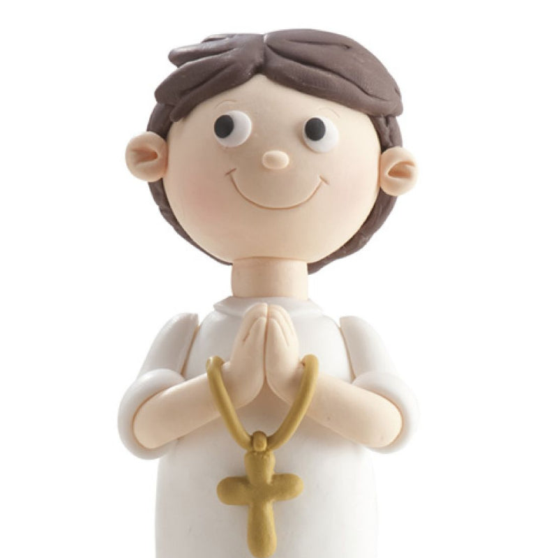 Dekora Claydough Communion Boy  5.1"