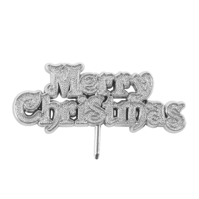 Motto : Merry Christmas : Silver