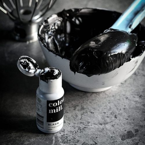 Oil Based Colouring 100ml Black