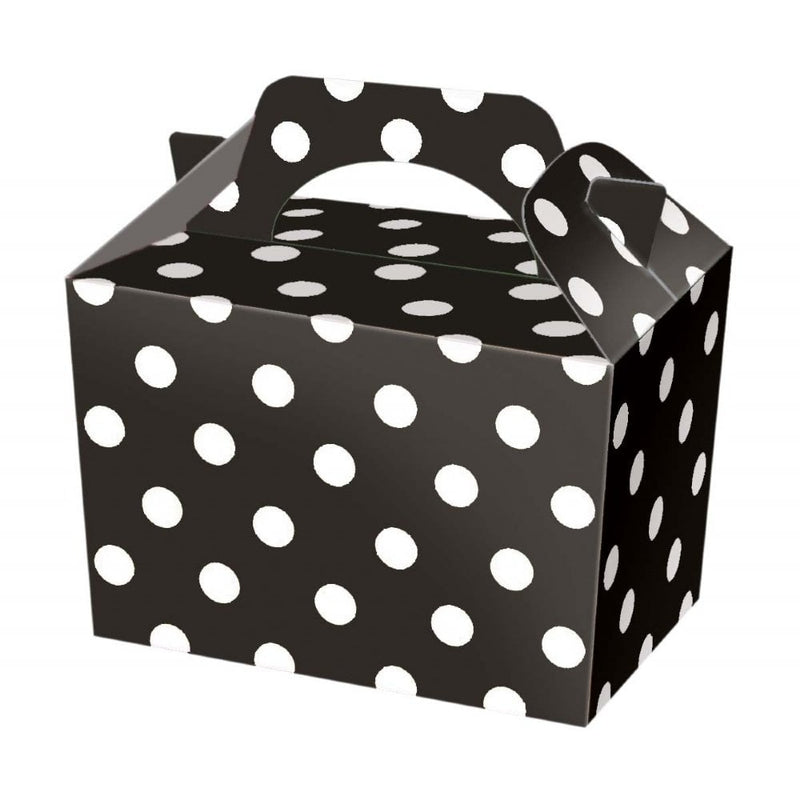 Polka Dot Sweet-Cake Box With Handle