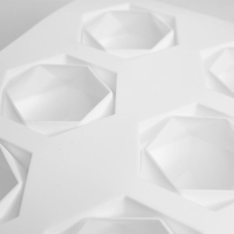 Choctastique Hexagon Geo Chocolate Mould - 8 Cavity