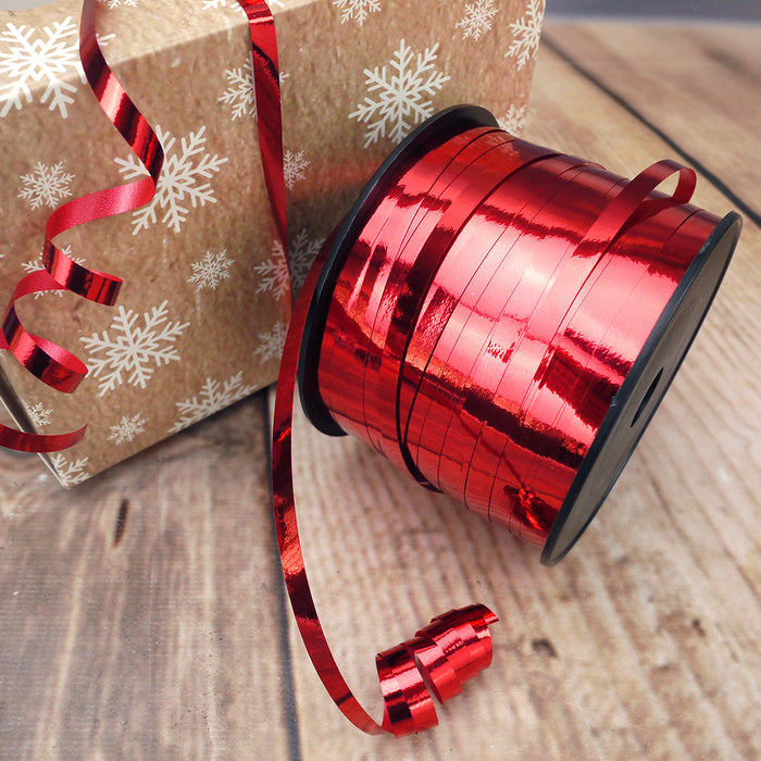 Red Curling Ribbon 5mm x 250mt