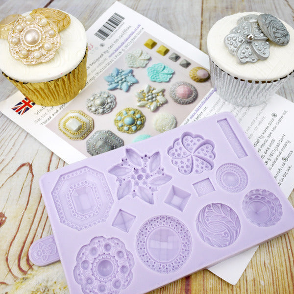 Vintage Brooch Mould