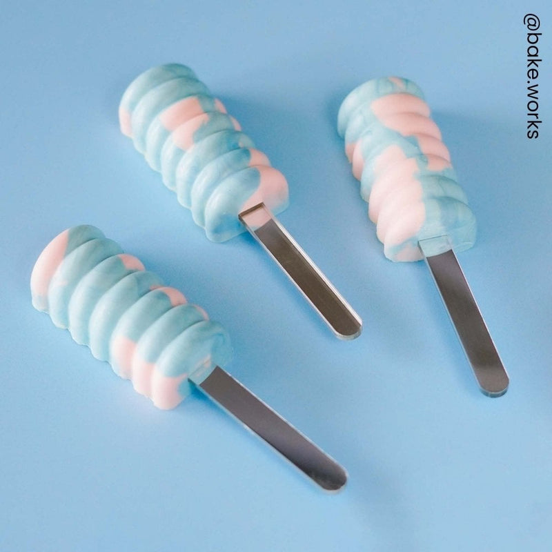 Cakesicle Metallic Silver Mini 12pk