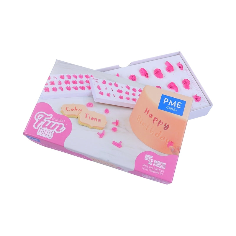 PME : Fun Fonts Alphabet Embossing Set - Collection 3