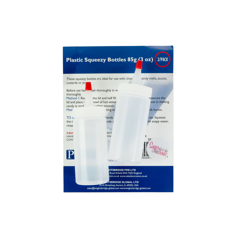 PME Plastic Squeeze Bottles - Choose Your Size