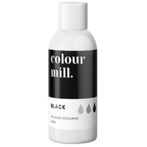 Oil Based Colouring 100ml Black