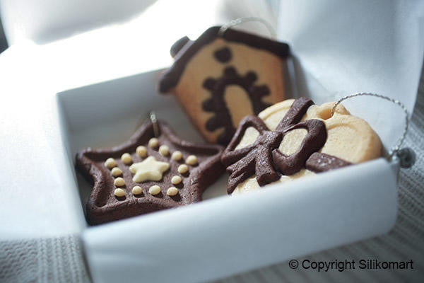 Christmas Cookie Santa/Tree/Gift Mat