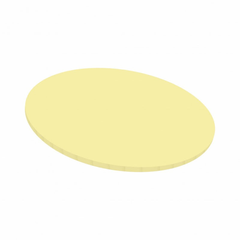Pastel Yellow Masonite Board 5mm Thick