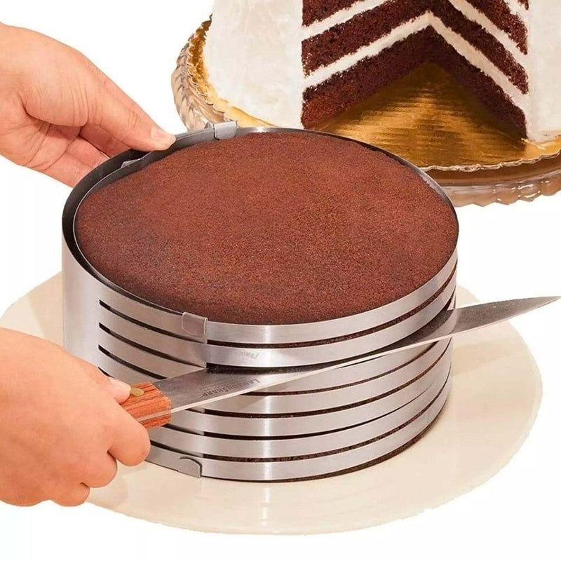 Simply Making Adjustable Cake Slice Ring