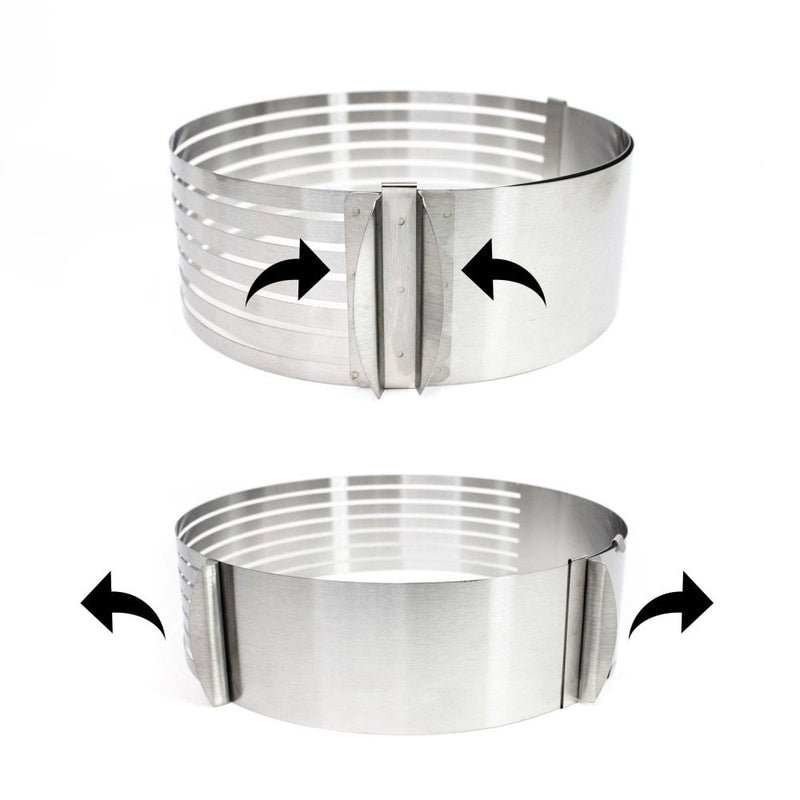 Simply Making Adjustable Cake Slice Ring