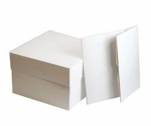 White Cake Boxes - 14'' Singles