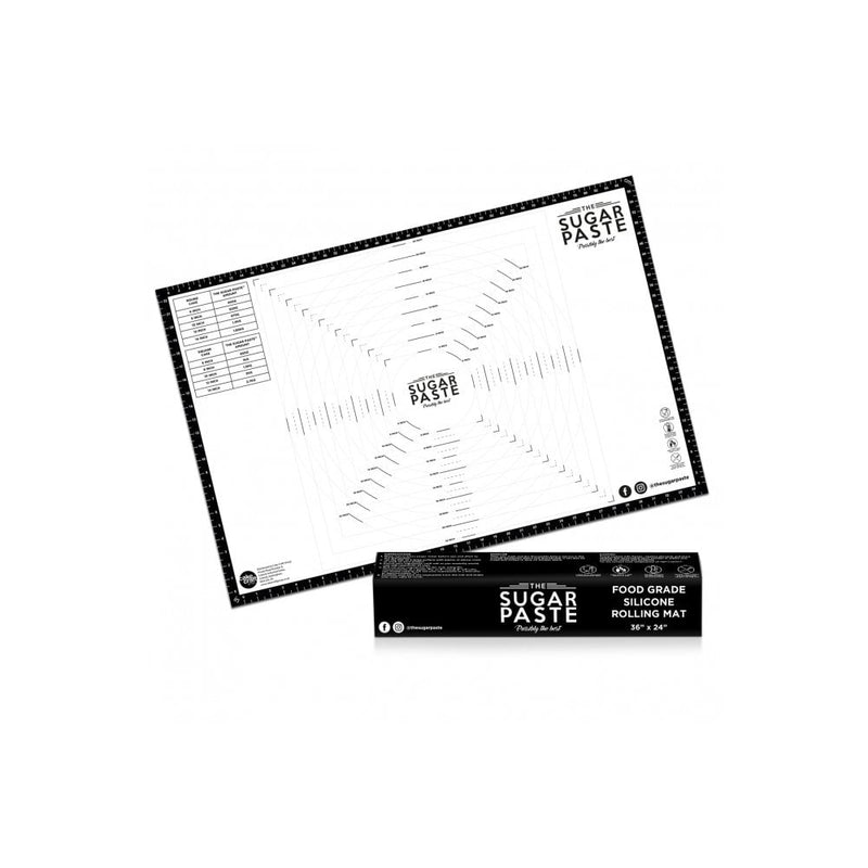 THE SUGAR PASTE™ Food Grade Rolling Mat 36"x 24"