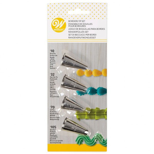 Wilton : Borders Tip Set - Carded