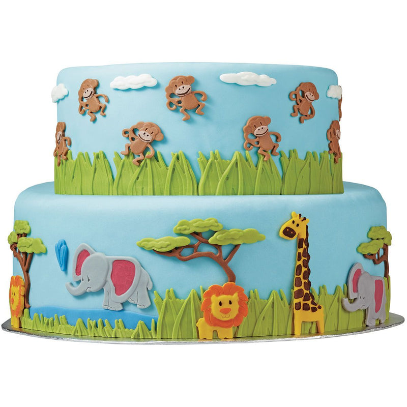 Wilton : Silicone Mould - Jungle